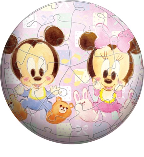 【未使用】ミッキー＆ミニー(ルミエール) 3D球体立体パズル 60ピース Amazon.co.jp: 3D球体パズル ディズニー 60ピース ベビーミッキー